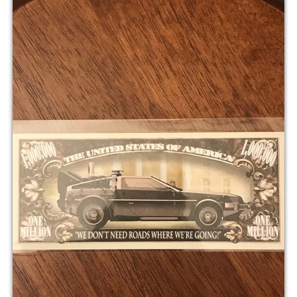 BRAND NEW!💯 BACK TO THE FUTURE NOVELTY NOTE WITH 4 GLOSSY POSTERS BUNDLE SET!🤩 - Picture 2 of 12